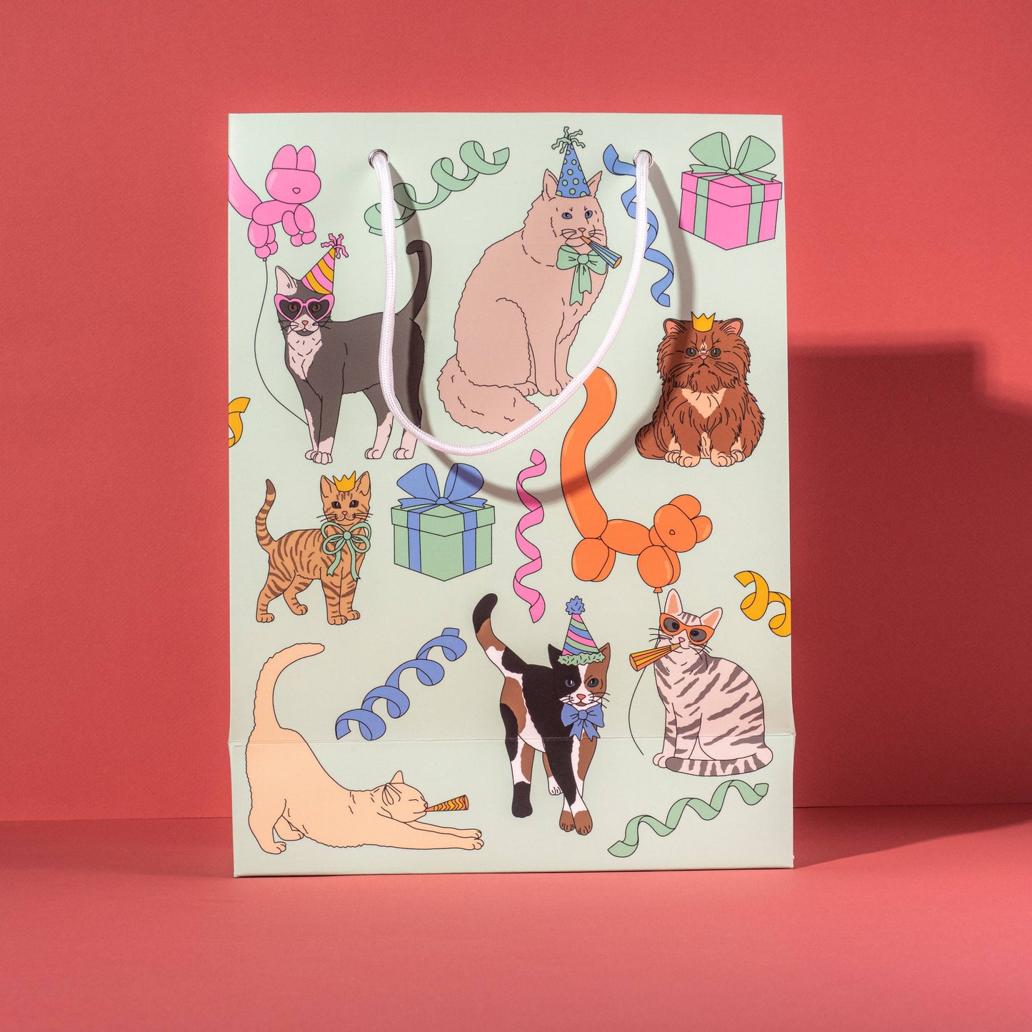 Illustrating Amy - Birthday Cats Gift Bag