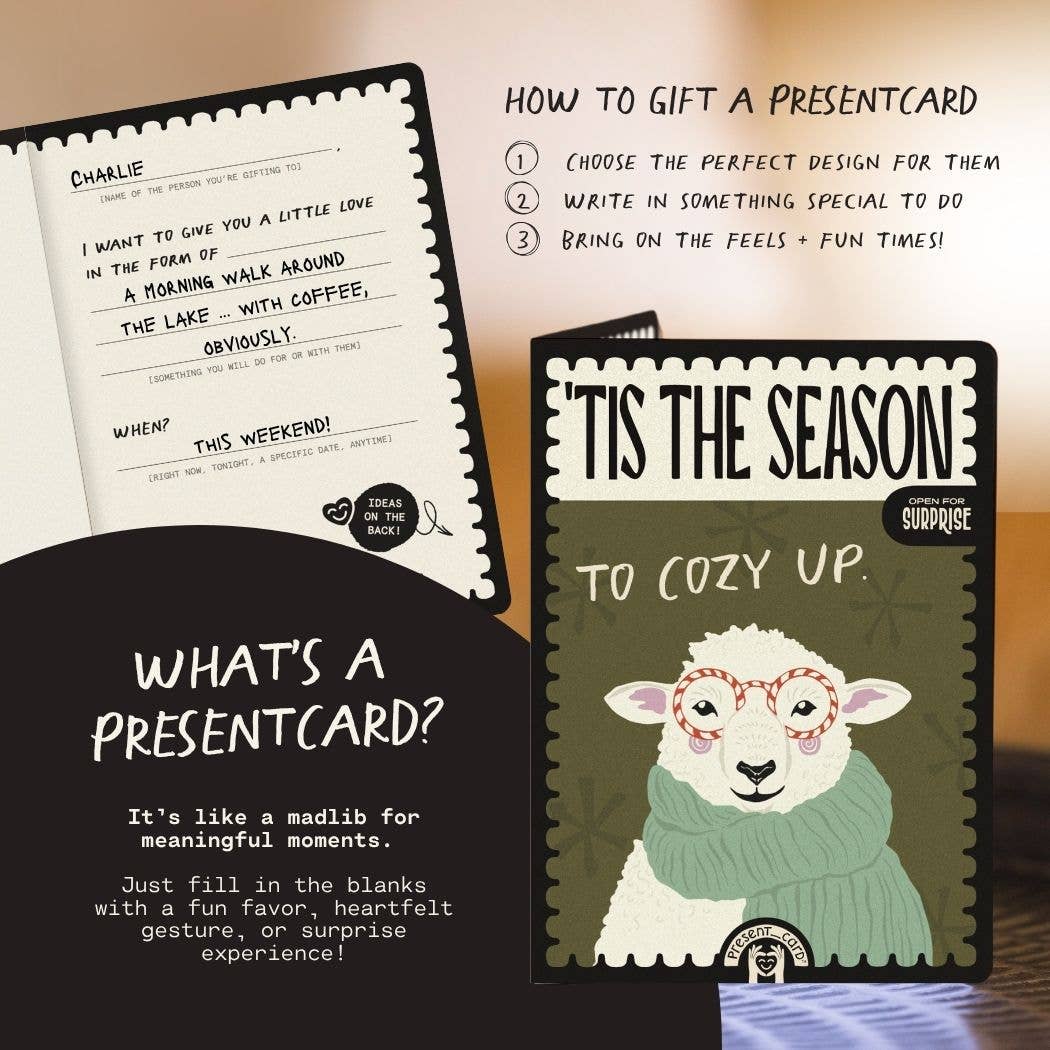 PresentCard™ | Cozy Up - Winter Season Holiday Card