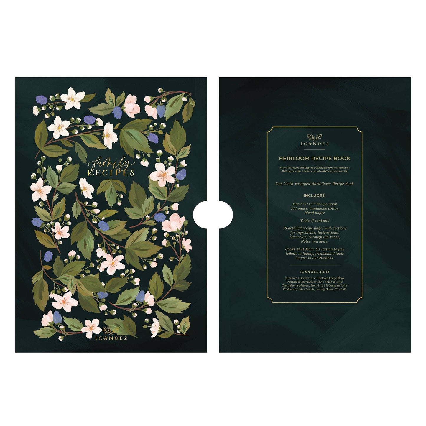 1canoe2 | One Canoe Two Paper Co. - Brambles Heirloom Recipe Book