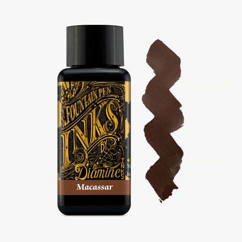 Macassar - Diamine Bottle Ink - 30mL