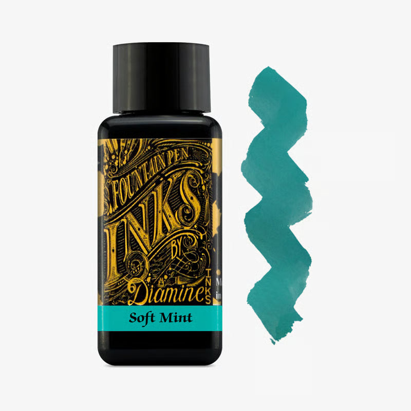 Soft Mint - Diamine Bottle Ink - 30mL
