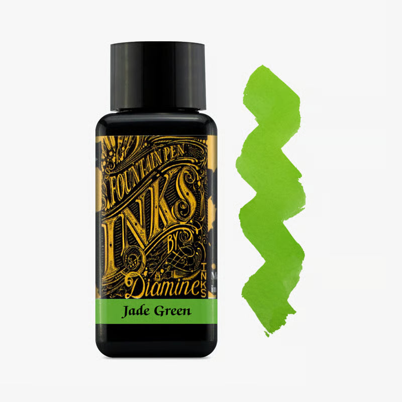 Jade Green - Diamine Bottle Ink - 30mL