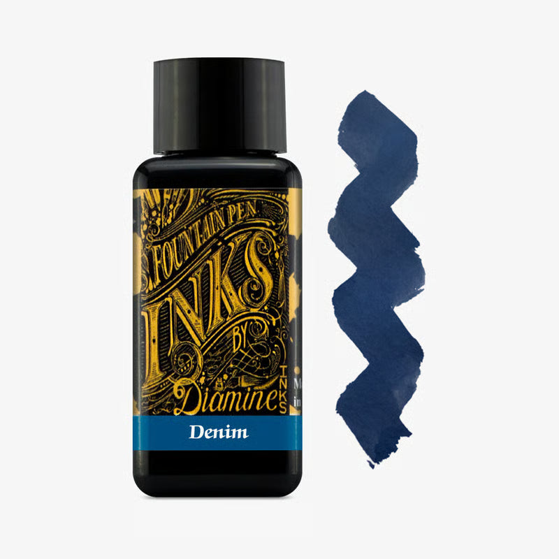 Denim - Diamine Bottle Ink - 30mL