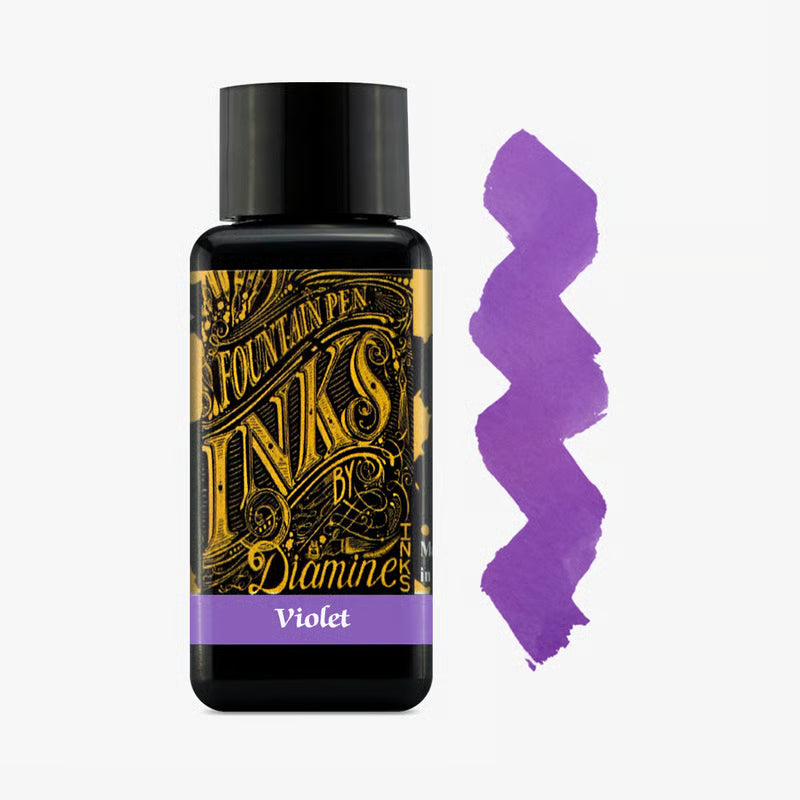Violet - Diamine Bottle Ink - 30mL