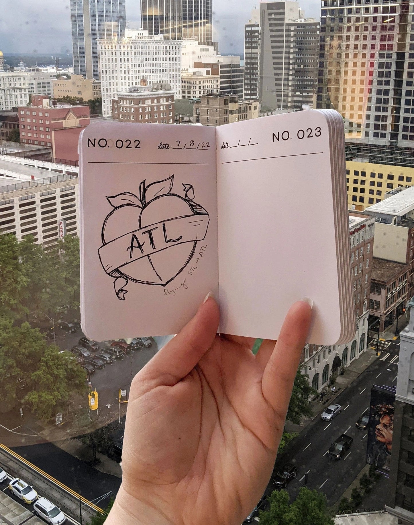 One Hundred Drawings Mini Journal