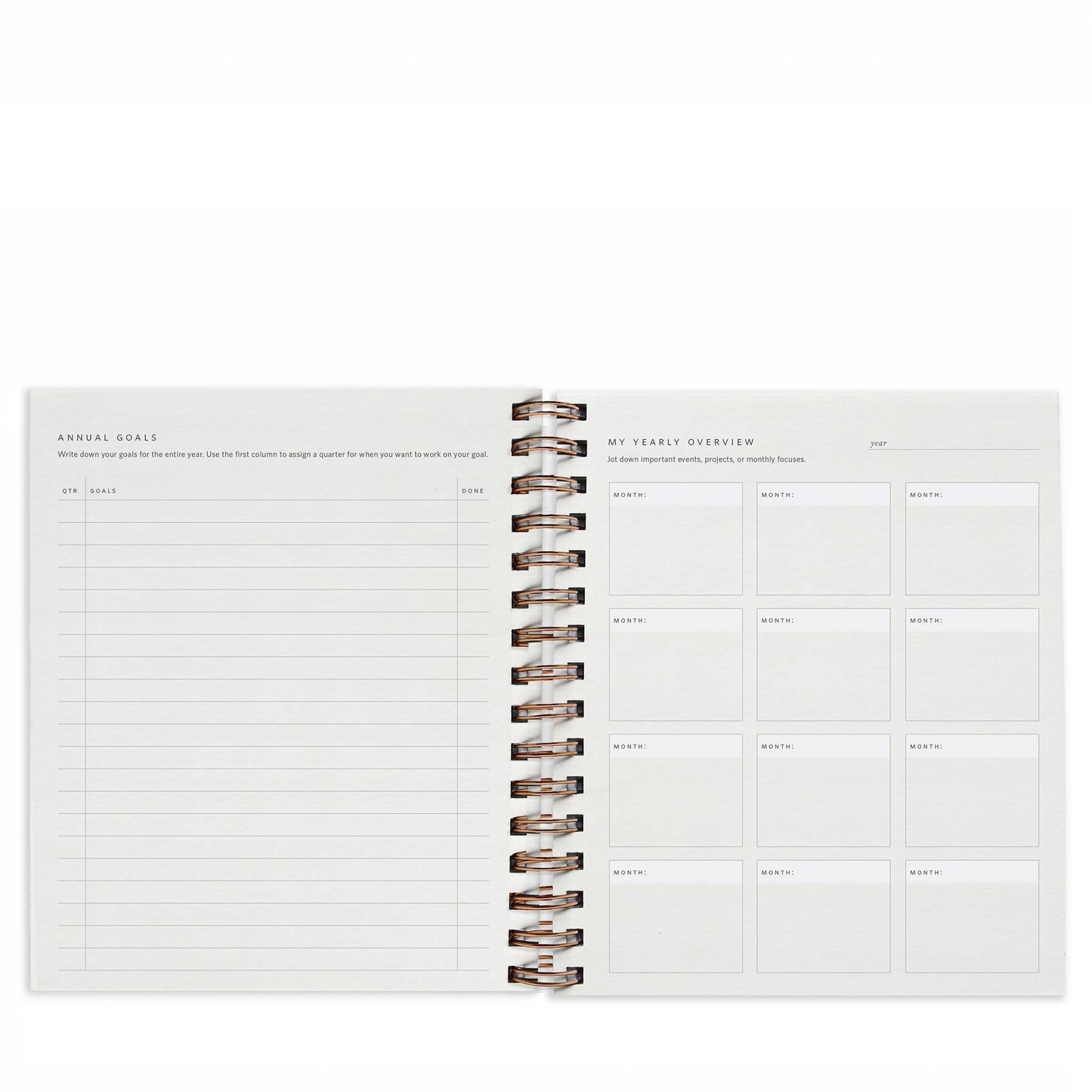 Ramona & Ruth - Quarterly Overview Planner