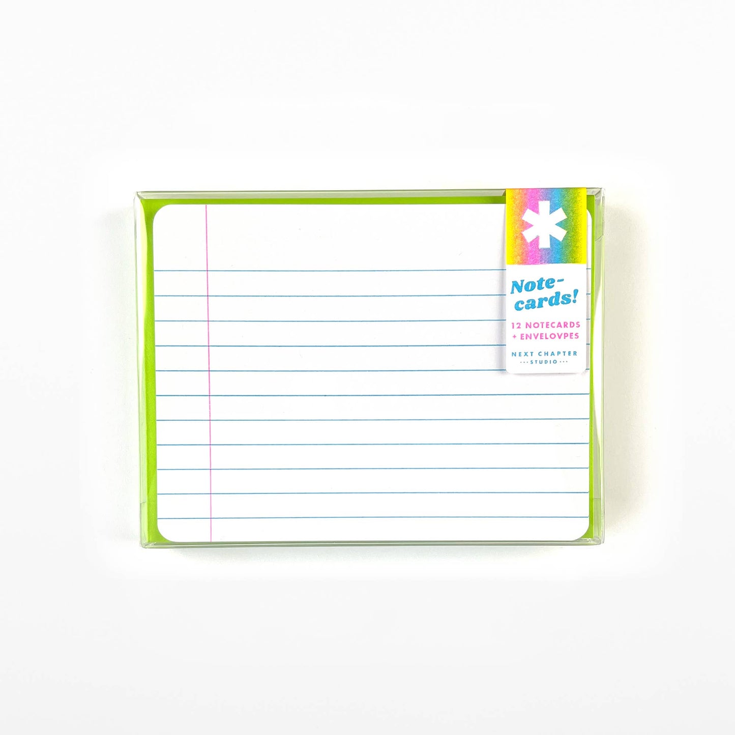 Next Chapter Studio - Riso Ruled Notecard Set