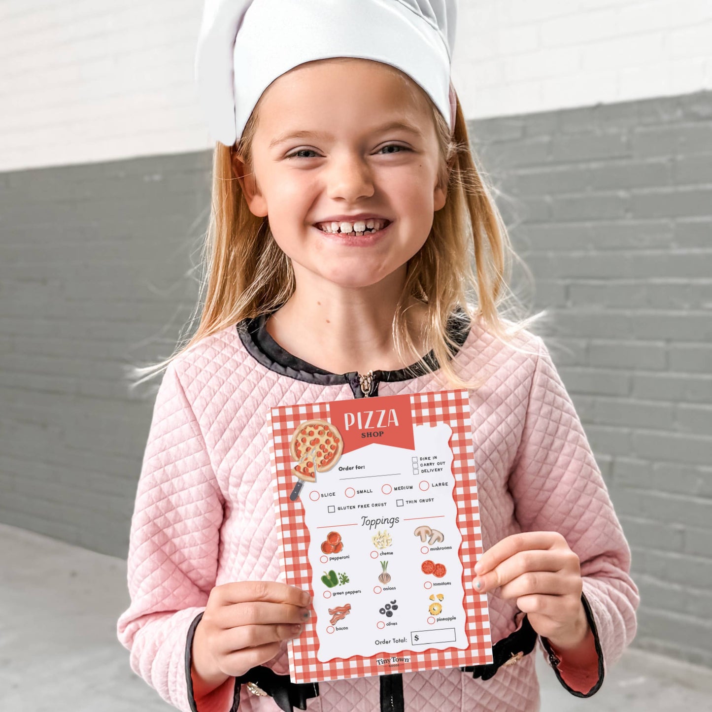 Inklings Paperie - Play Notepad - Pizza Shop