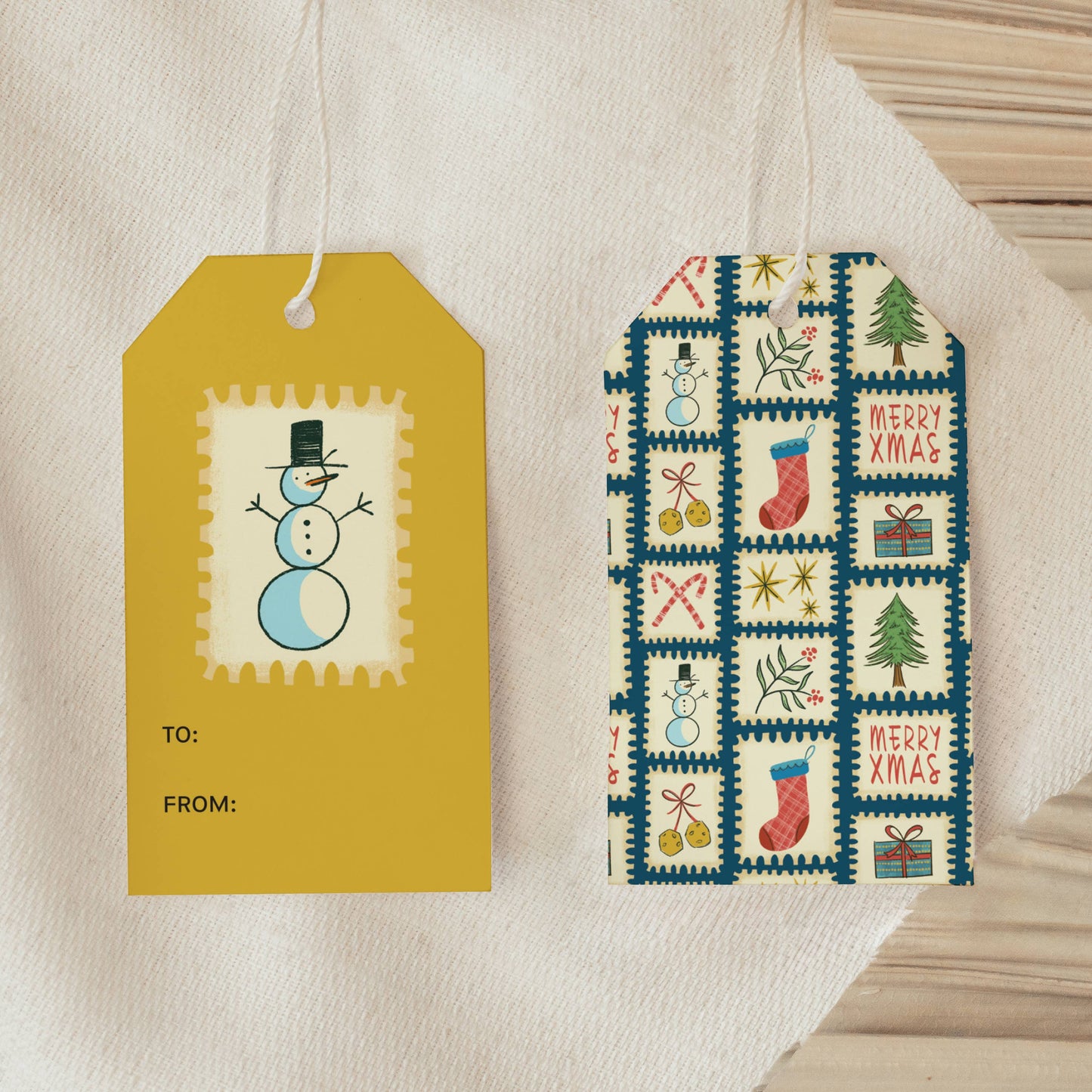 Rebecca Jane Woolbright - Dear Santa Gift Tags