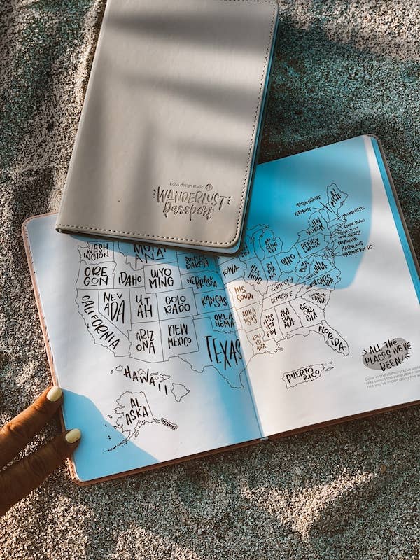 Bobo Design Studio - Wanderlust Passport - Travel Journal