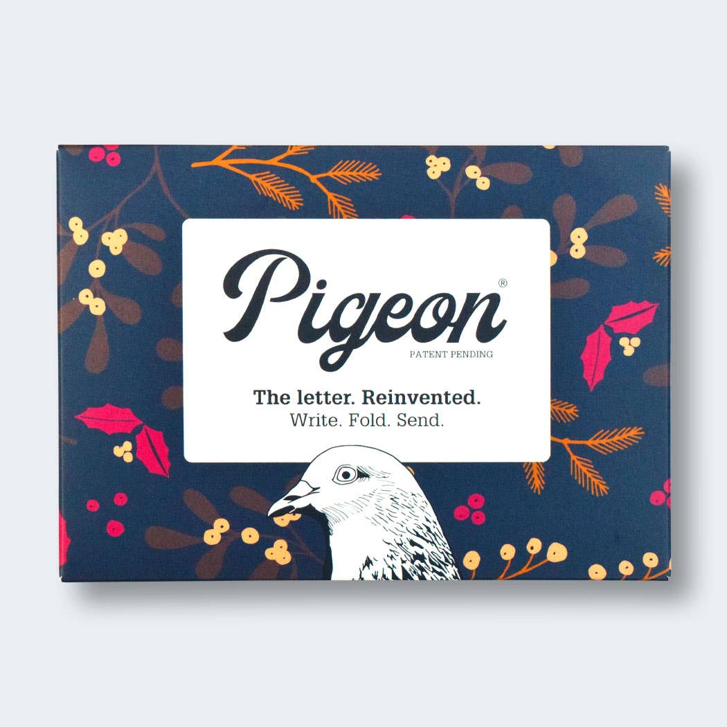 pigeonposted - Winter Berries Pigeon letter pack