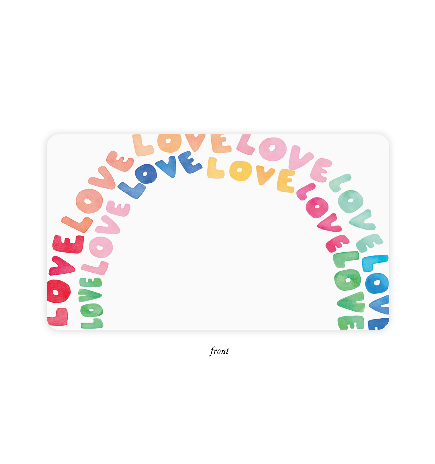 E. Frances Paper - Love Rainbow Little Notes®