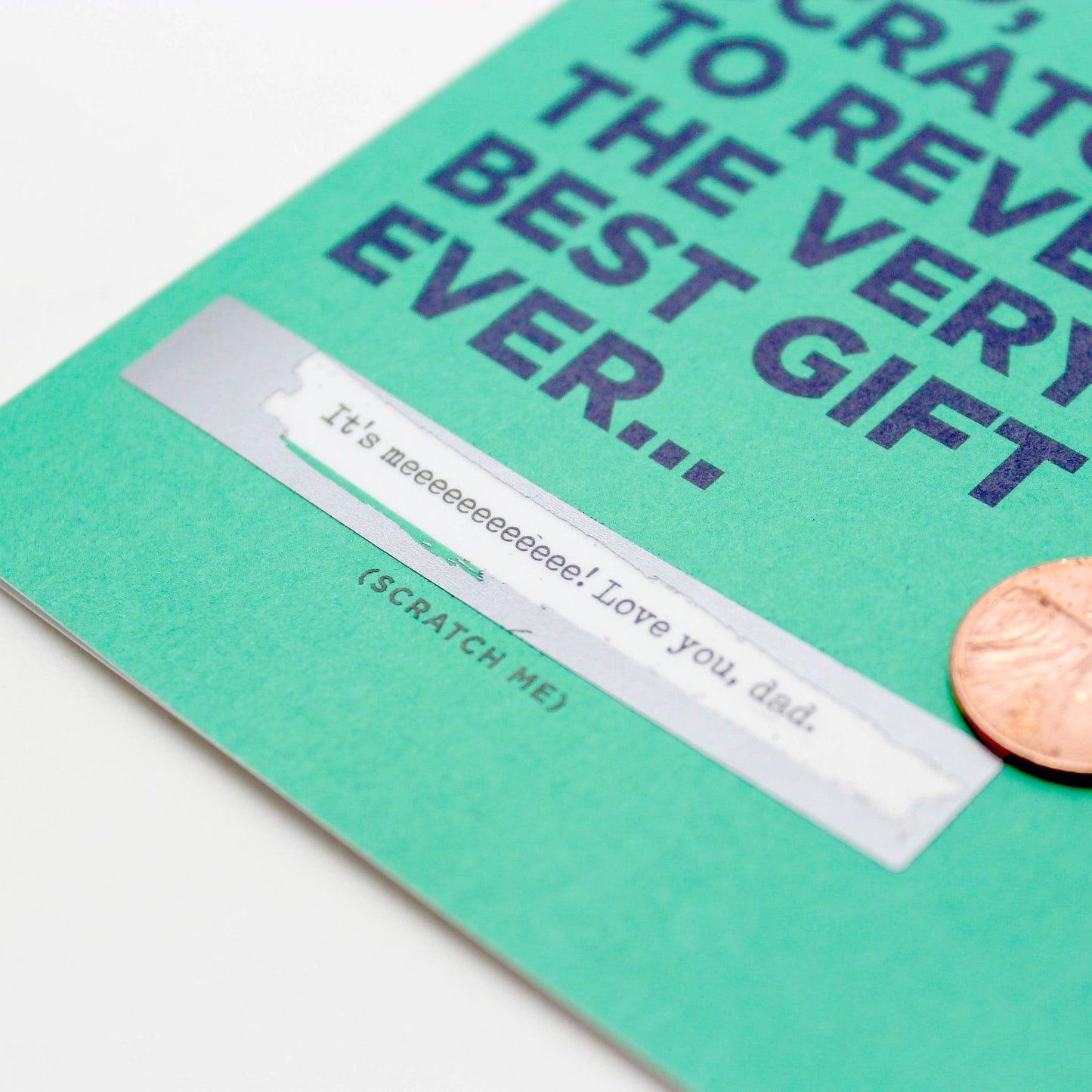 Inklings Paperie - Scratch-off Card - Best Gift Ever - Father's Day/Birthday