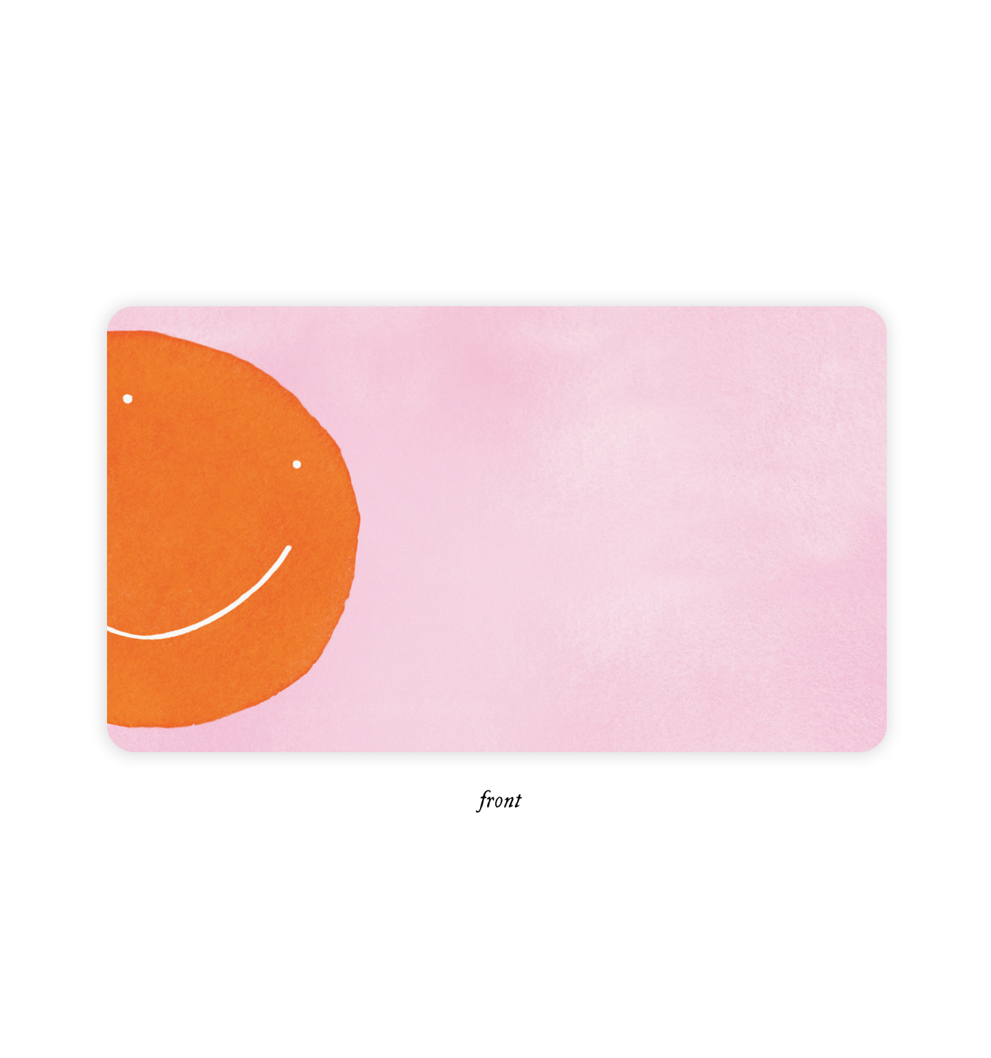 E. Frances Paper - Orange Smiley Little Notes®