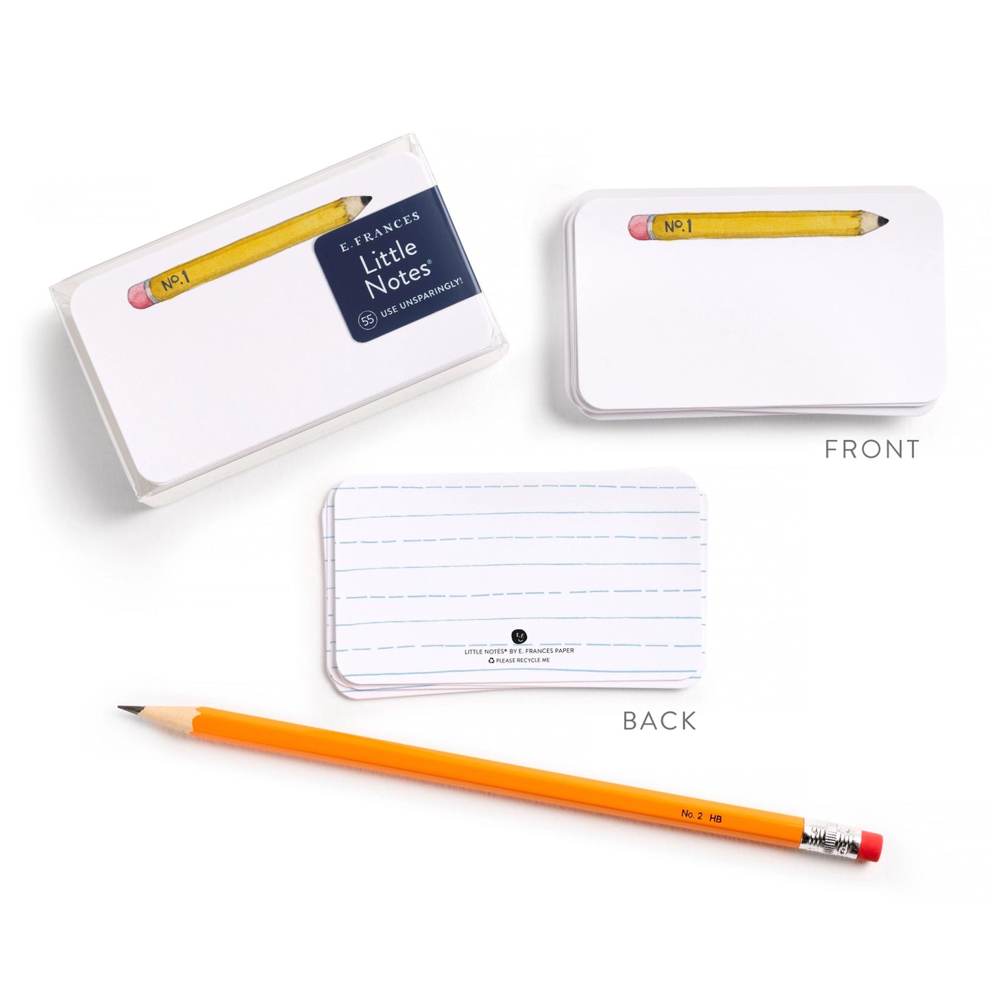 Pencil - Set of 55 Little Notes