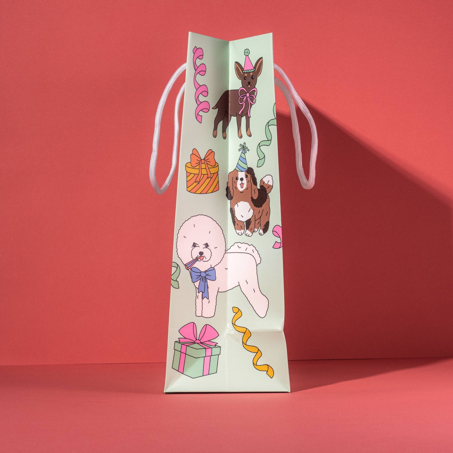Illustrating Amy - Birthday Dogs Gift Bag