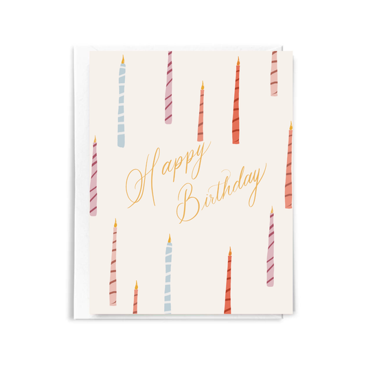 JJ Paperie & Co - Candle Birthday Cards | Birthday Greeting Cards For Her