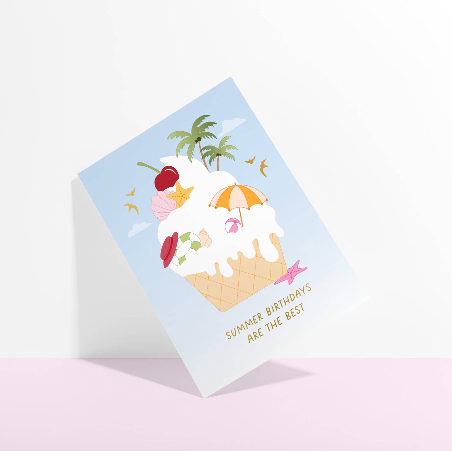 Sublime & Co. - Summer Birthdays Are The Best Ice Cream Birthday Card