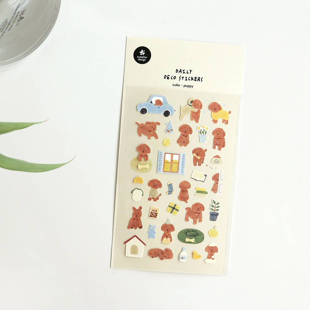 Doodle Puppy - Sticker Sheet