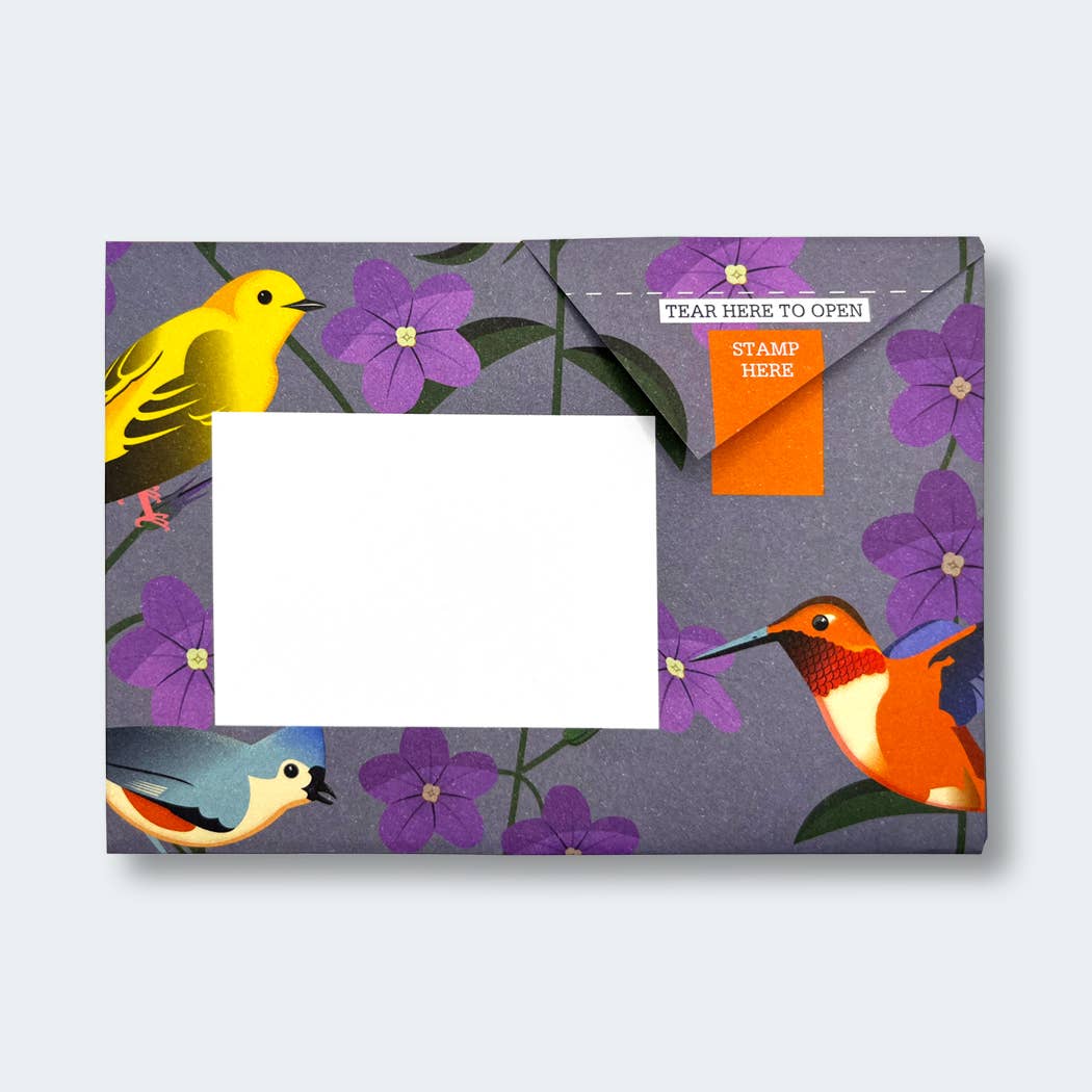 pigeonposted - Carnival of Colour Pigeon letter pack