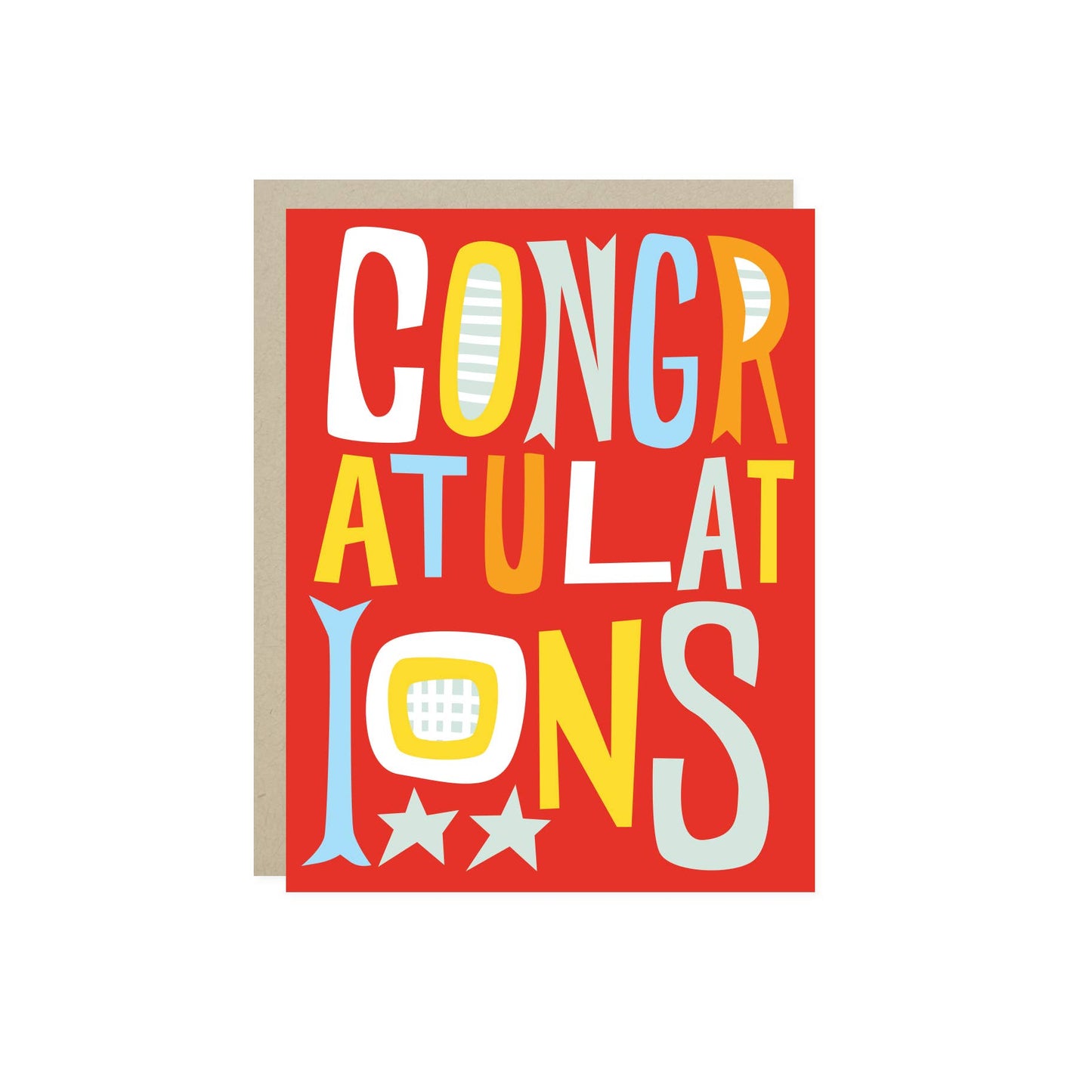 Barone and Co. - Congrats Funky Congrats Card