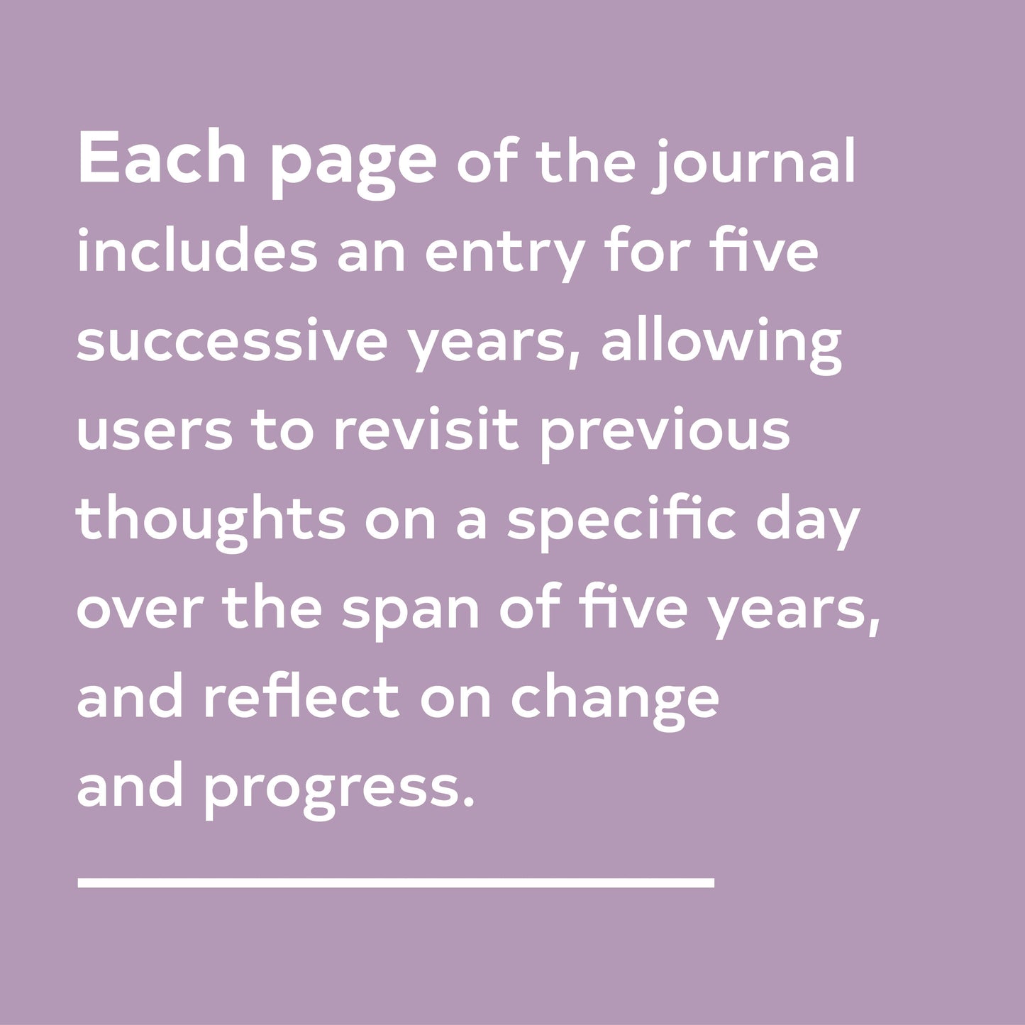 Mom's One Line a Day - Five Year Memory Journal