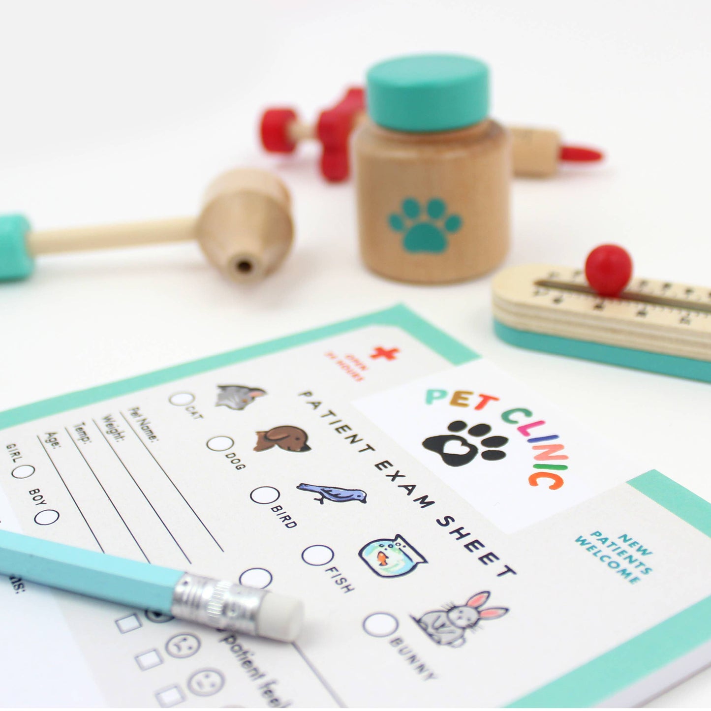 Inklings Paperie - Inklings Tiny Town™ Play Notepad - Pet Clinic
