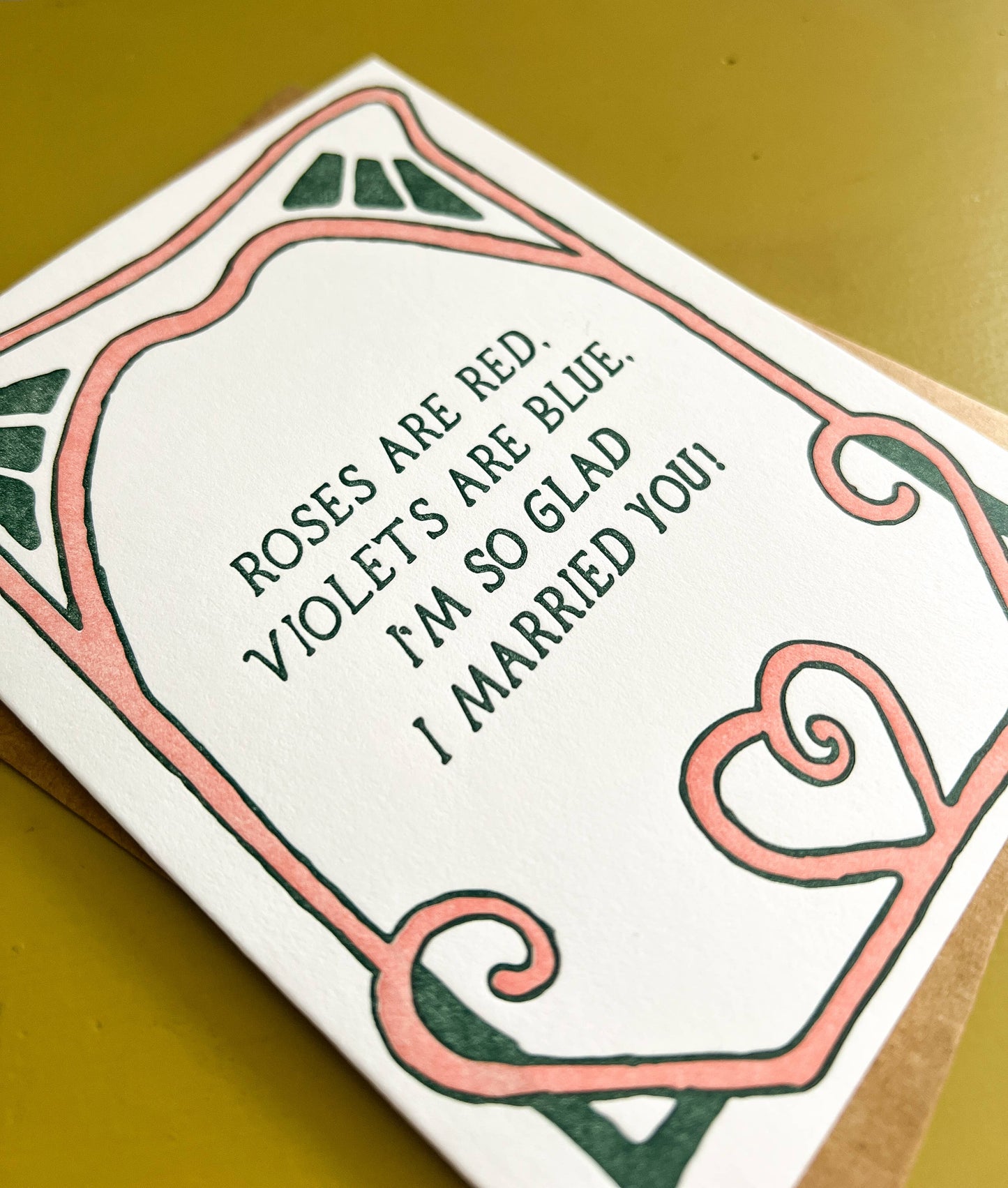 I'm So Glad I Married You - Greeting Card