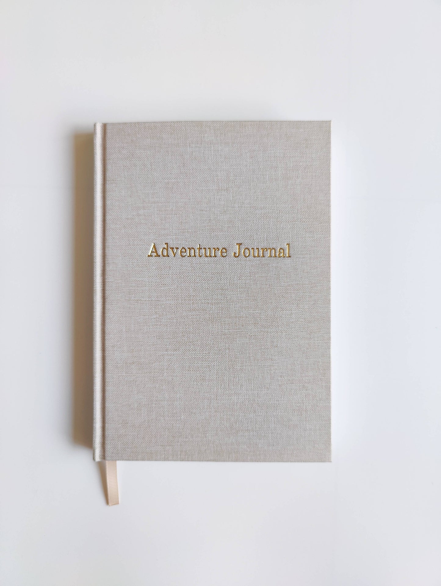 emmy+olly - Adventure Journal - Linen Customizable Travel Journal