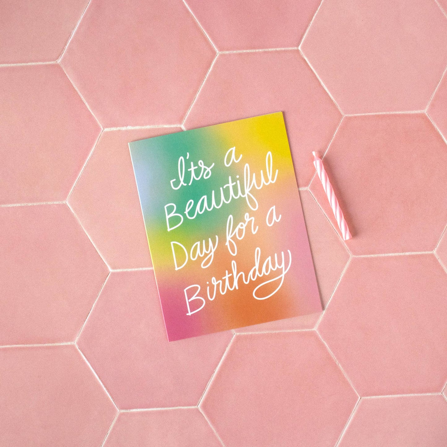 Pineapple Sundays Design Studio - Beautiful Day for a Birthday Greeting Card
