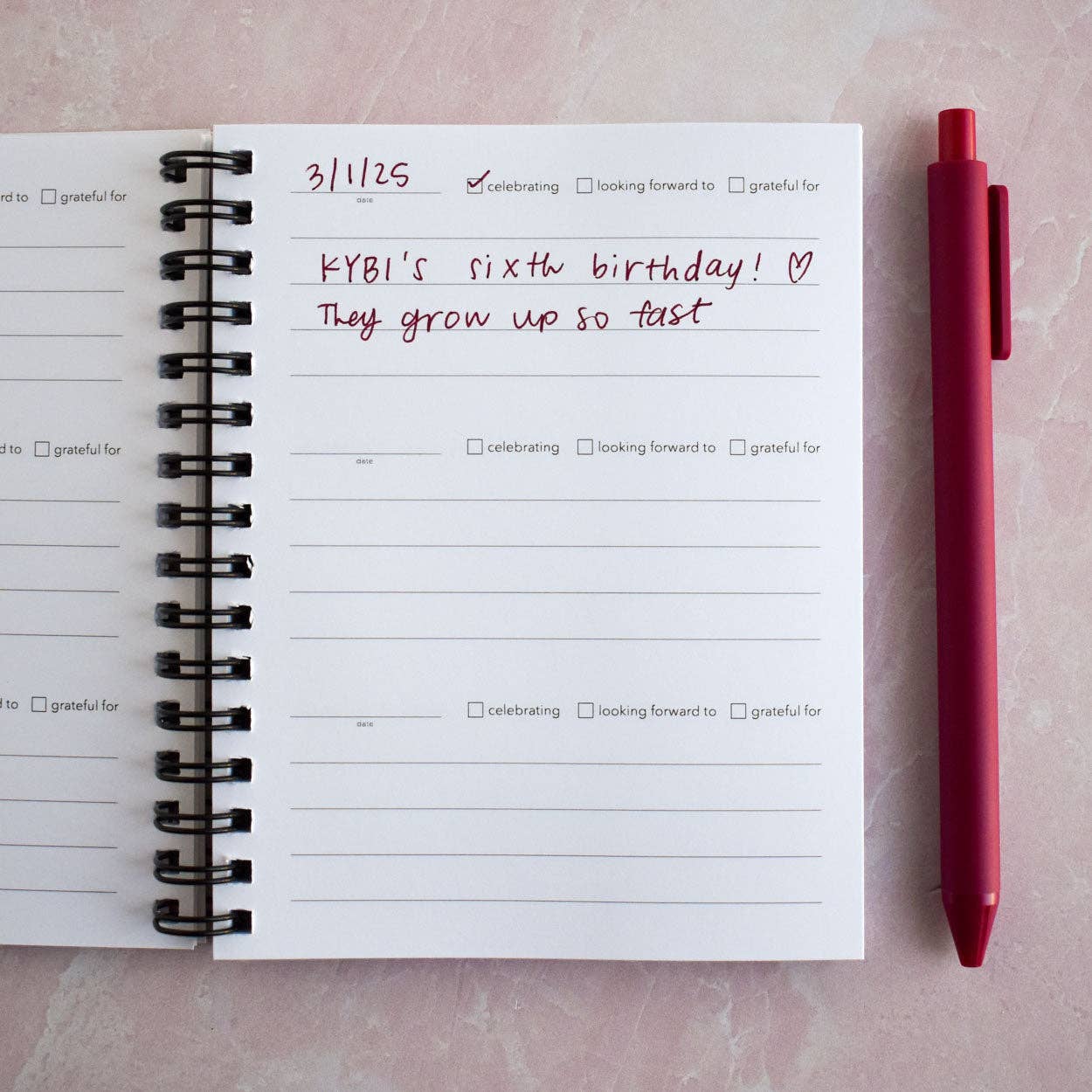 Kyn You Believe It - Happy Things Club Mini Gratitude Journal