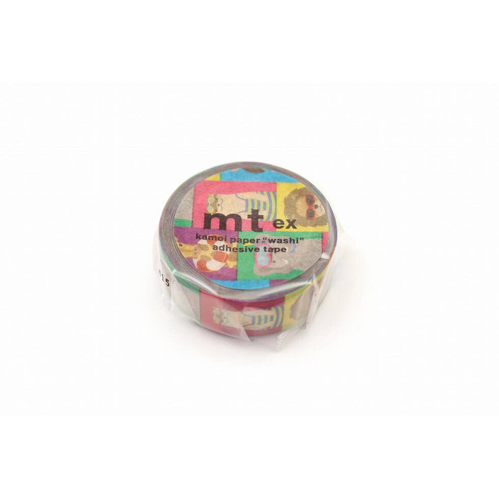Summer Attire Animals - Washi Tape