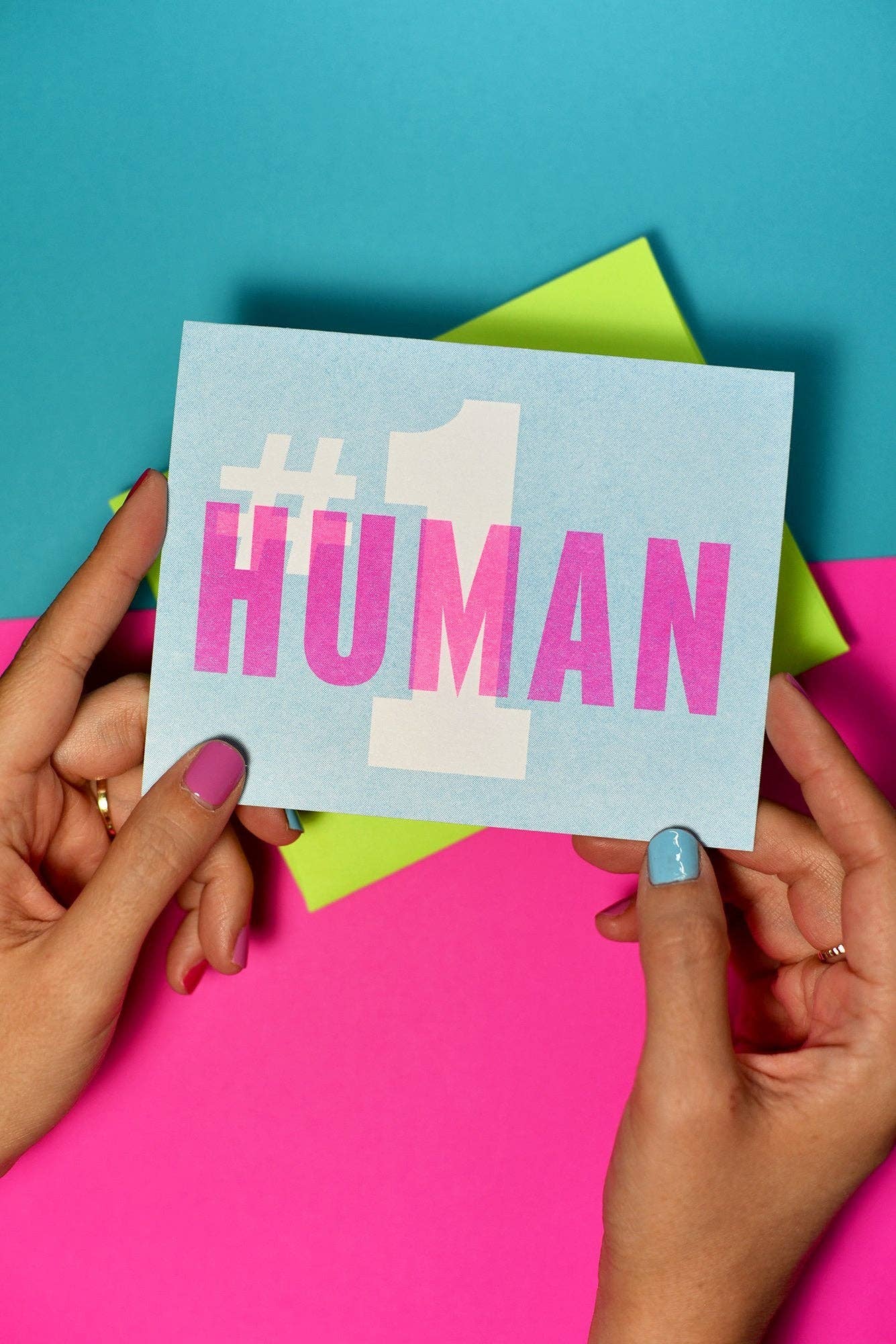 Next Chapter Studio - #1 Human - Greeting Card