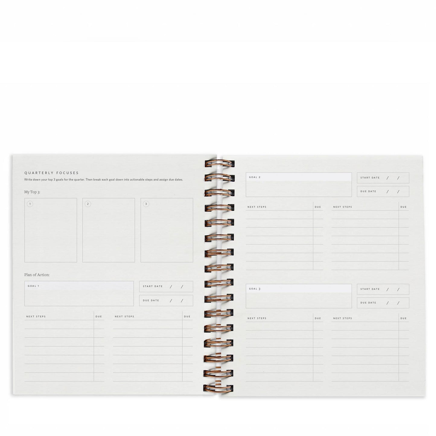 Ramona & Ruth - Quarterly Overview Planner