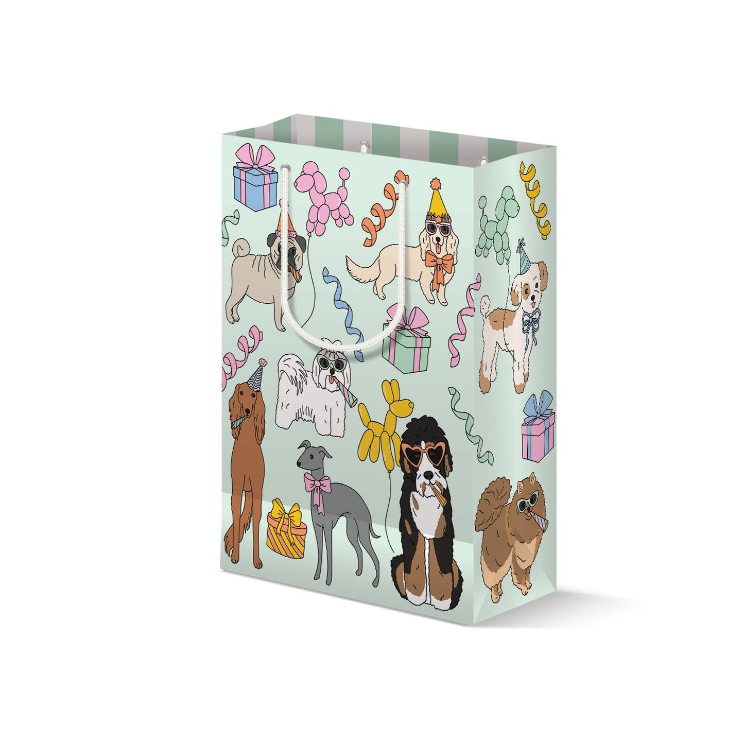 Illustrating Amy - Birthday Dogs Gift Bag
