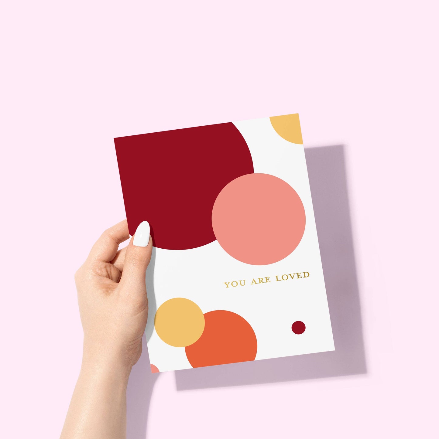 Sublime & Co. - You Are Loved Colorful Valentine's Day Card