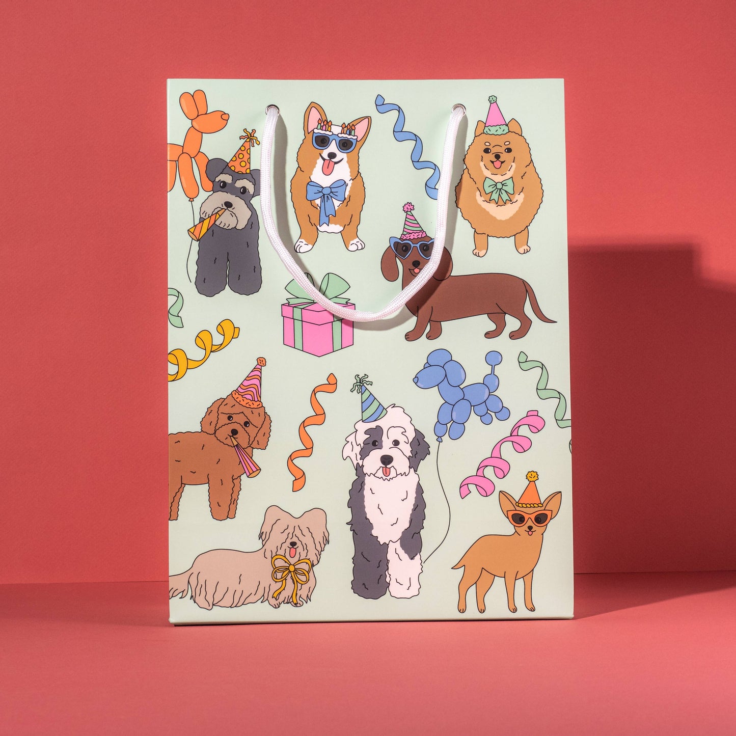 Illustrating Amy - Birthday Dogs Gift Bag
