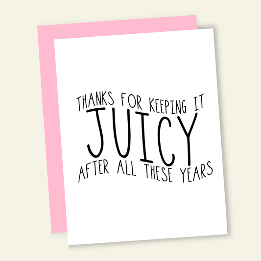 That’s So Andrew - Keeping It Juicy | Funny and Dirty Adult Birthday Greeting Card