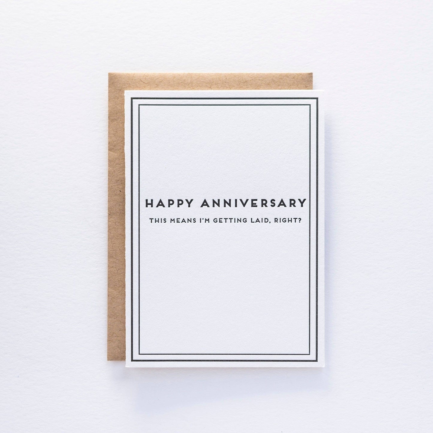 Get Laid - Funny Anniversary Card