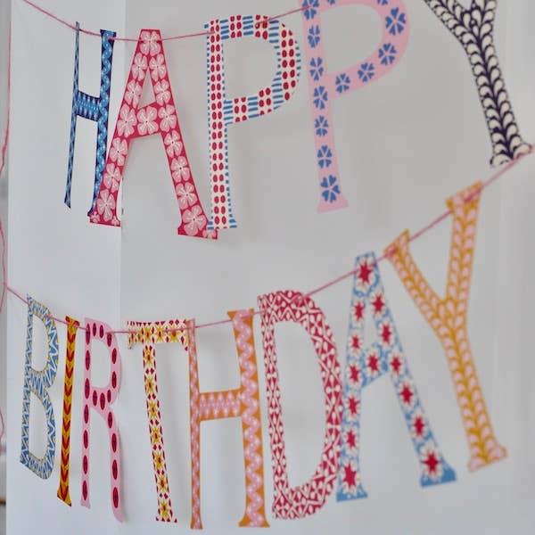 Cambridge Imprint - Birthday Banner