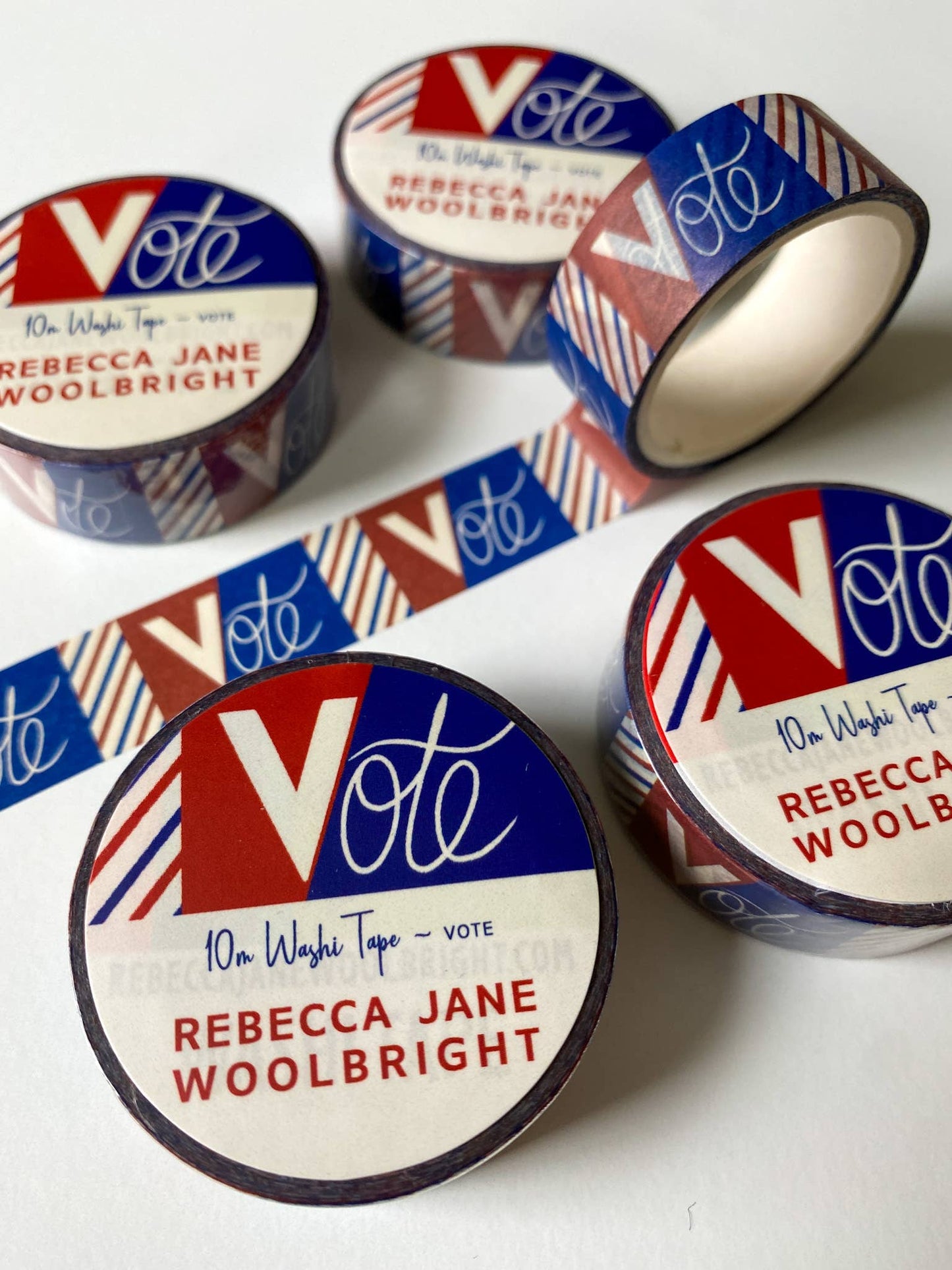 Rebecca Jane Woolbright - Vote Washi Tape