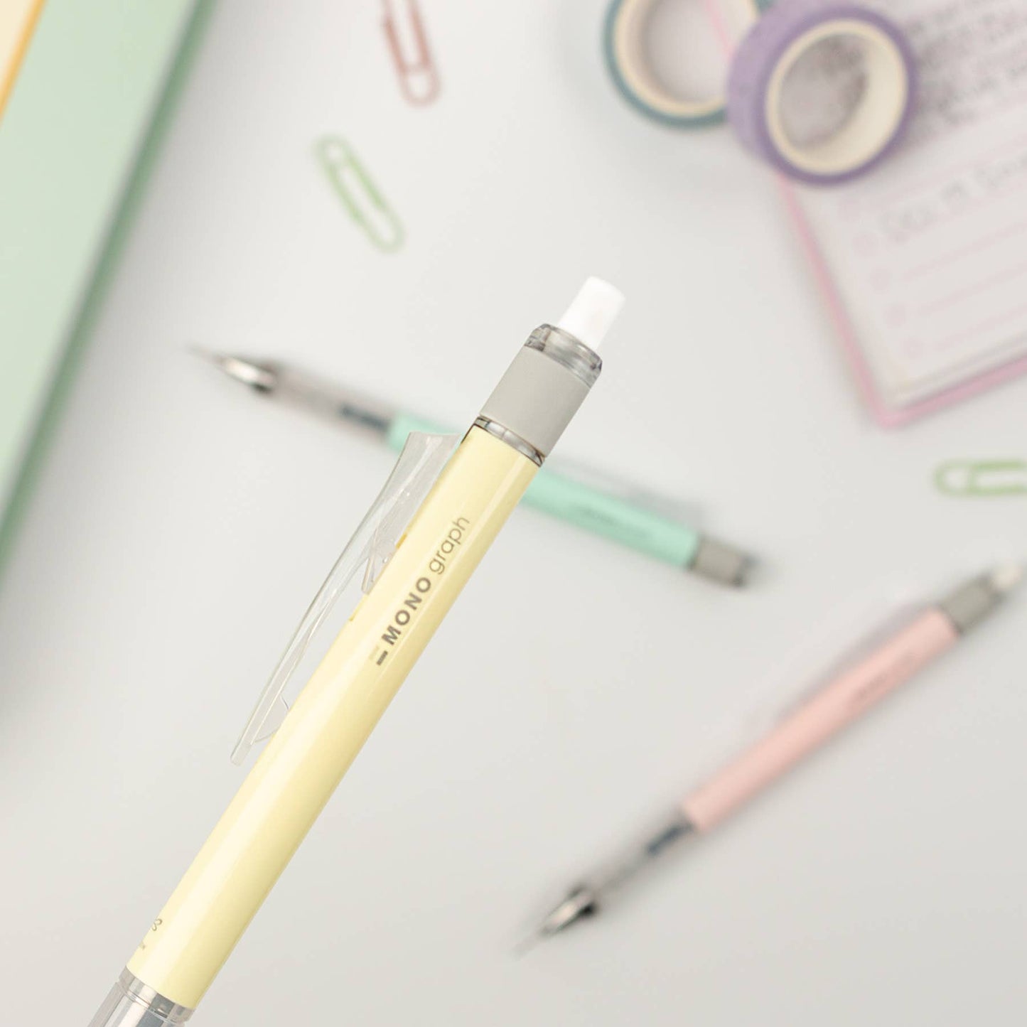 Tombow - MONO Graph Mechanical Pencil + Eraser Set