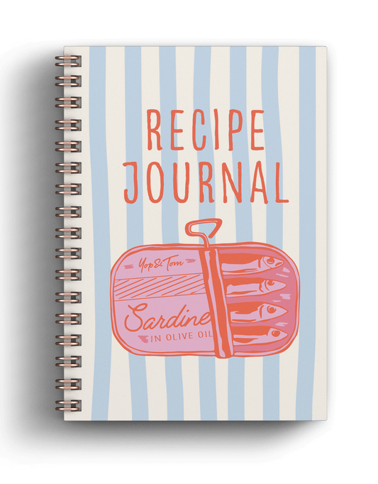 Yop & Tom USA - Recipe Journal (A5) - Pink Sardines