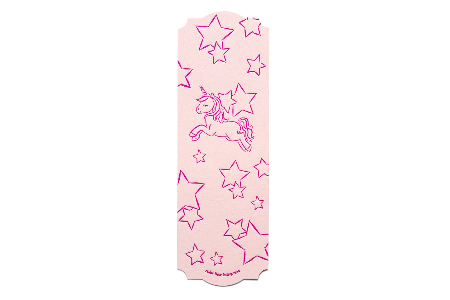 Color Box Design & Letterpress - Bookmarks | Unicorn