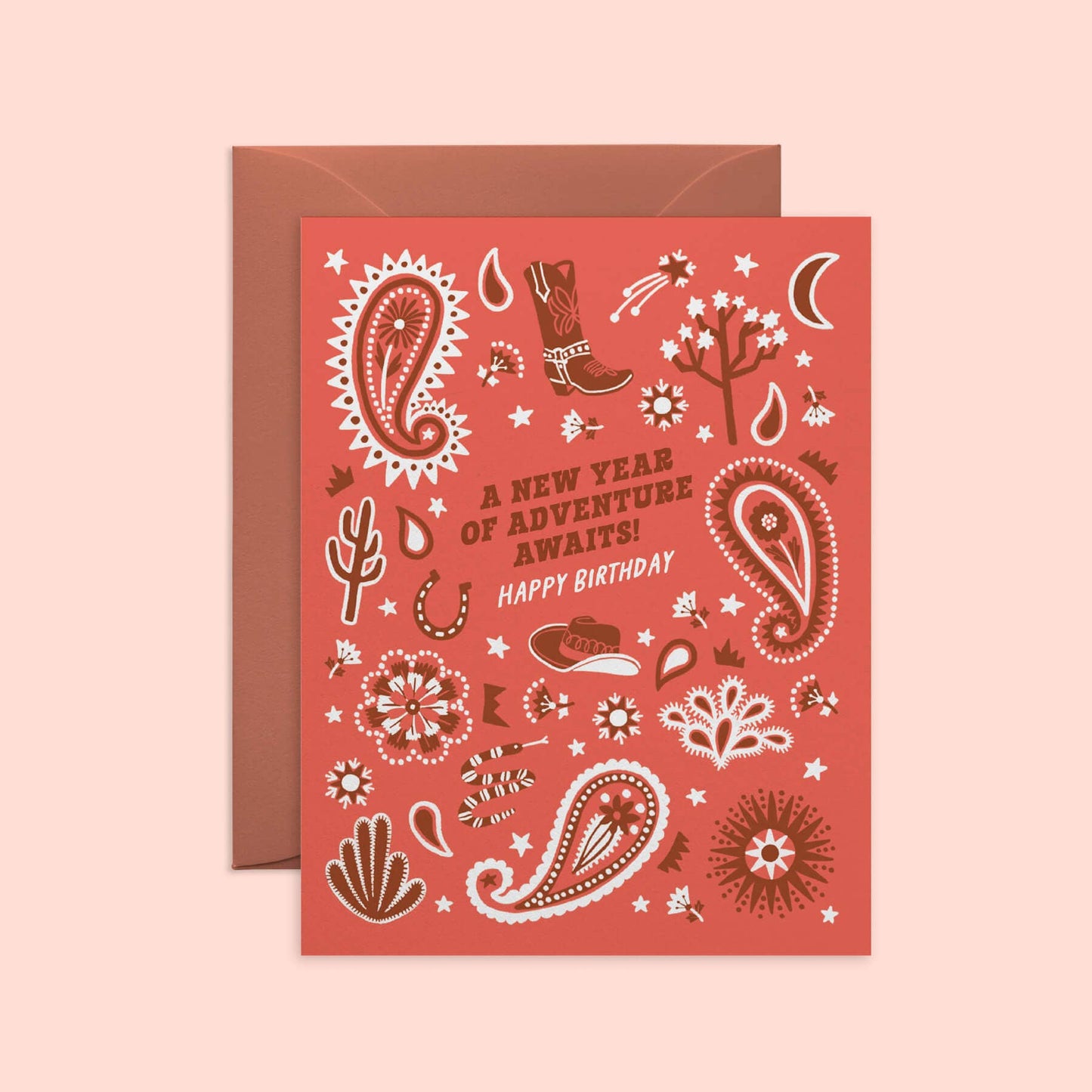 O.O.M.F Creative - Adventurous Bandana Birthday Card