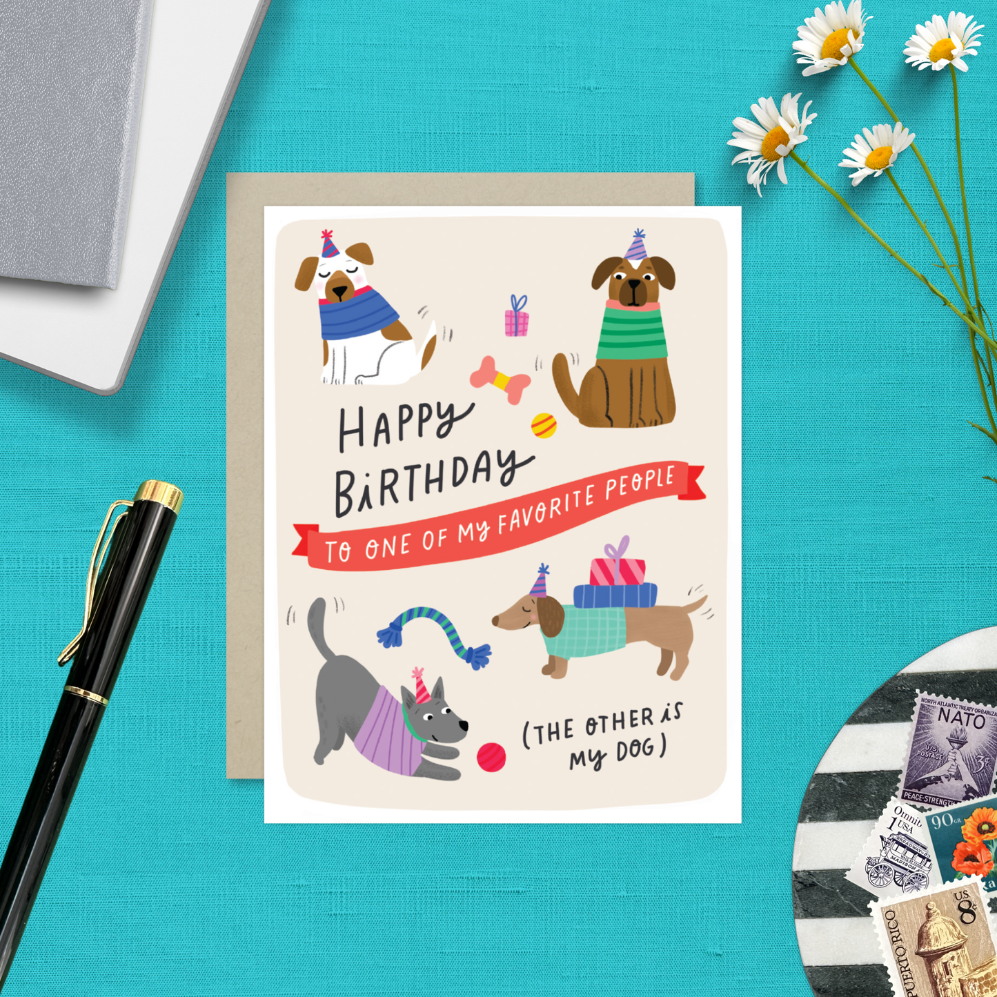 Barone and Co. - Favorite Dog Birthday Card