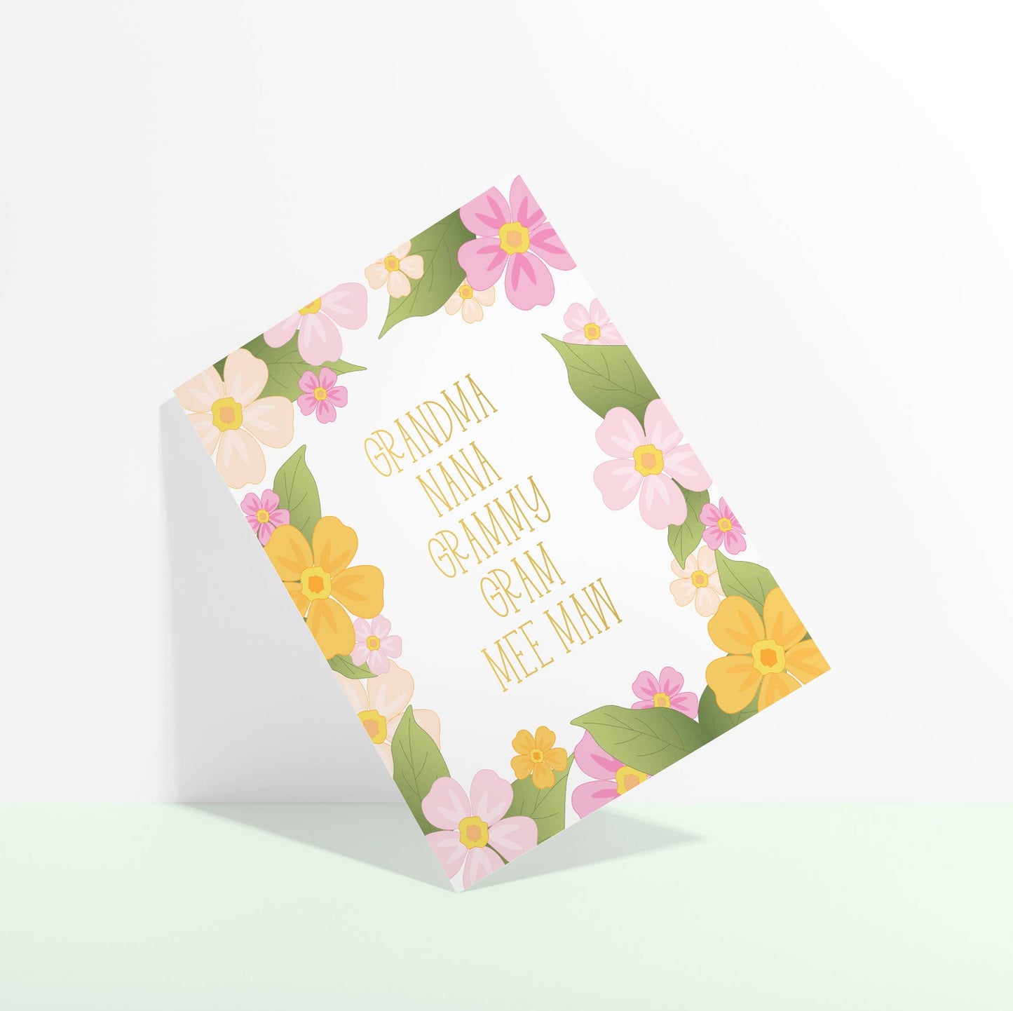 Sublime & Co. - Grandma Nana Granny Mother's Day Card For Grandma