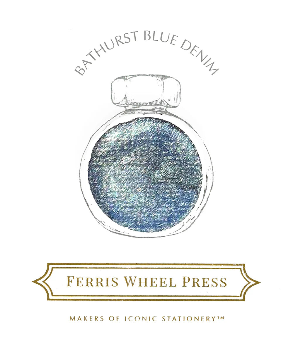 Ferris Wheel Press - Bathurst Blue Denim - 38mL
