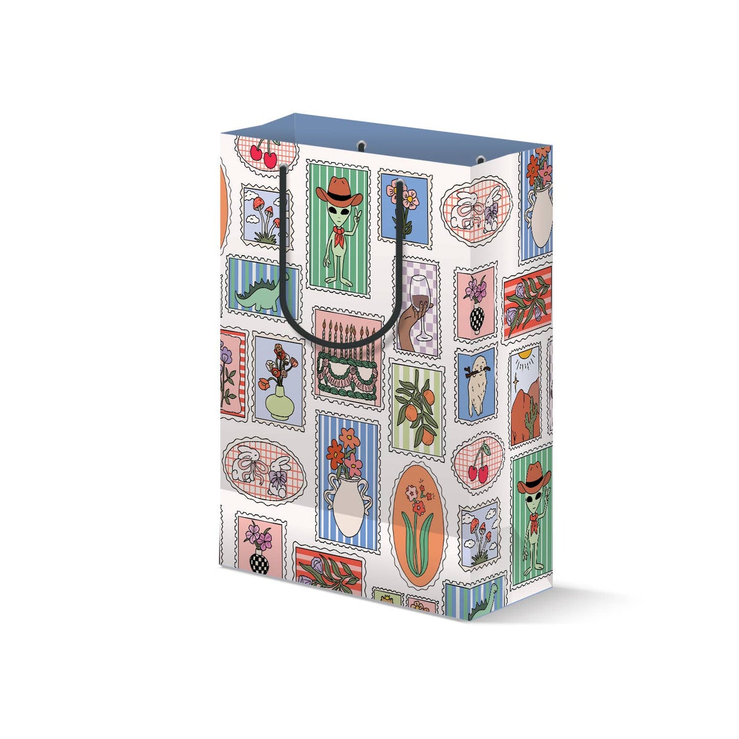 Illustrating Amy - Stamp Print Gift Bag