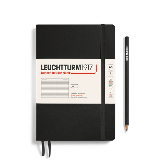leuchtturm - BLACK SOFTCOVER medium